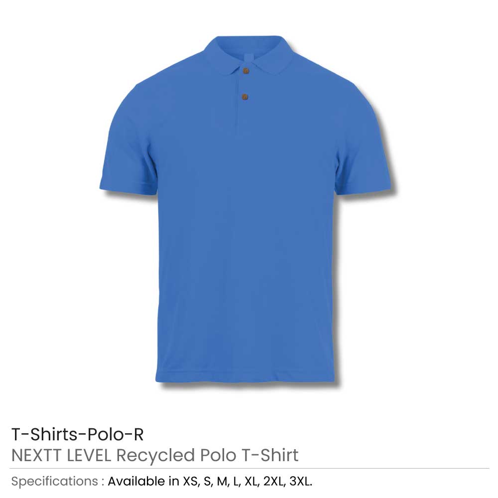 NEXTT LEVEL Recycled Polo T-Shirts