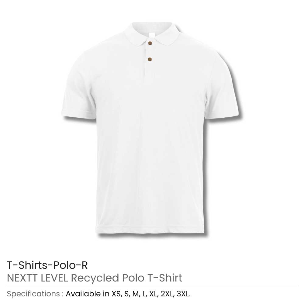 NEXTT LEVEL Recycled Polo T-Shirts