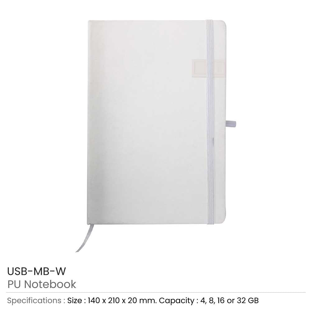 Notebook with USB Flash