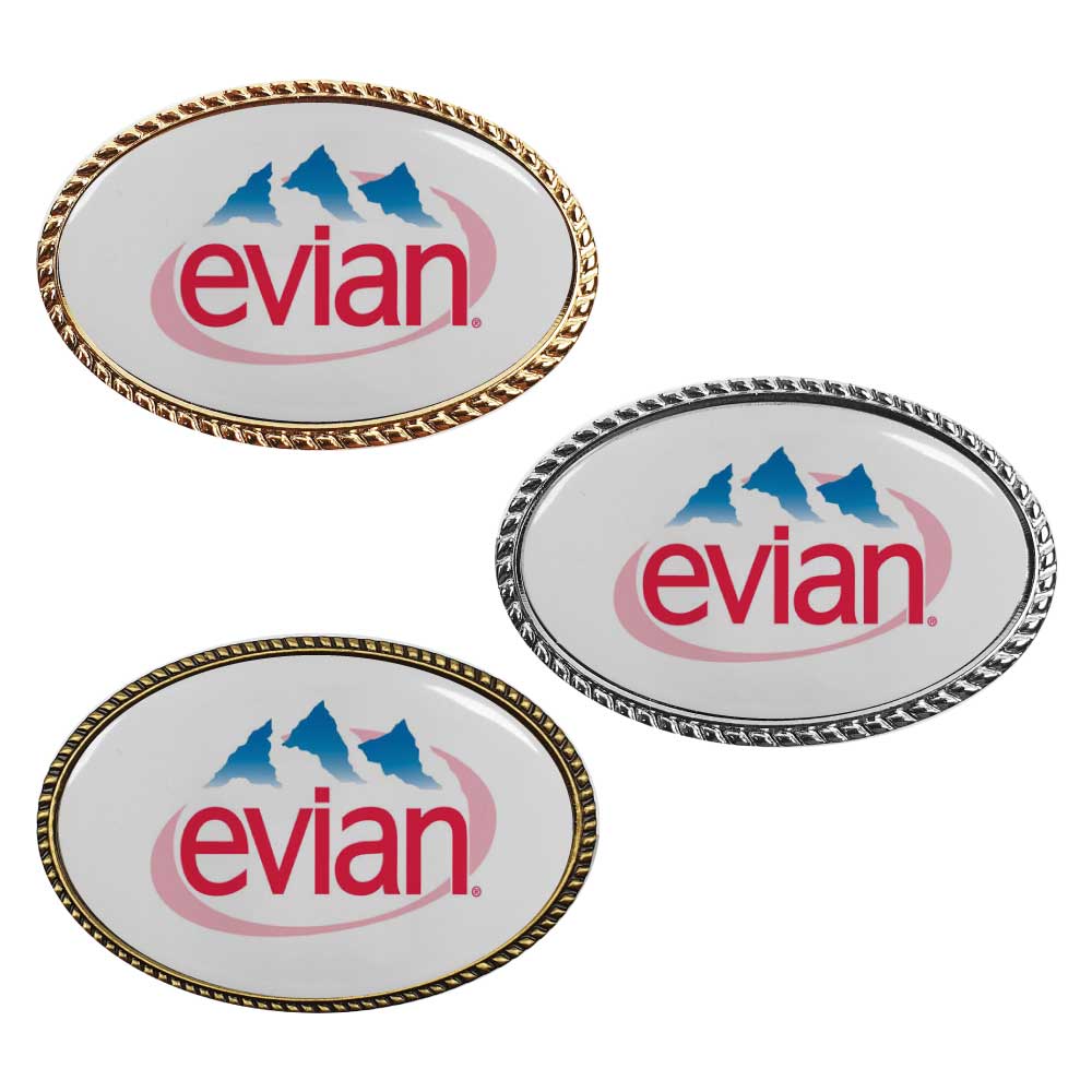 Oval Rope Design Logo Badges