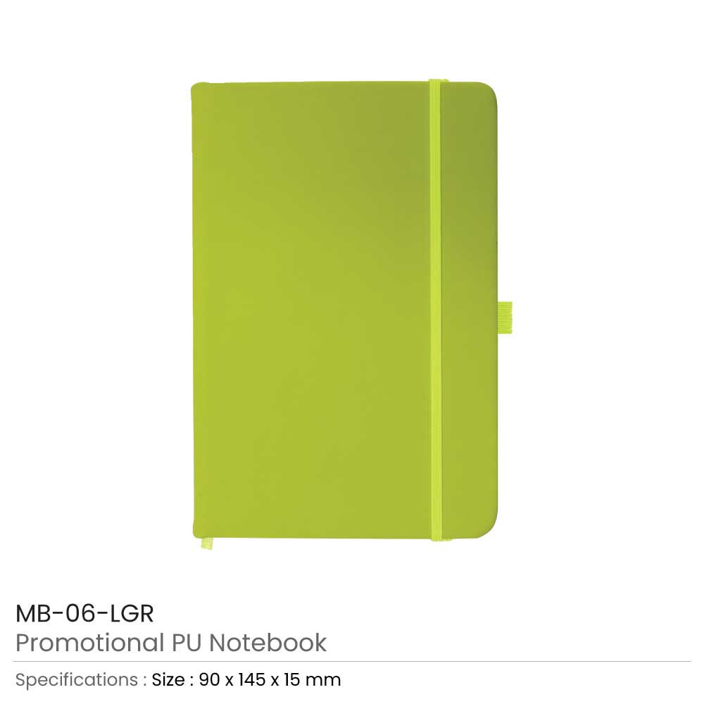 PU Leather Notebook A6 Sized