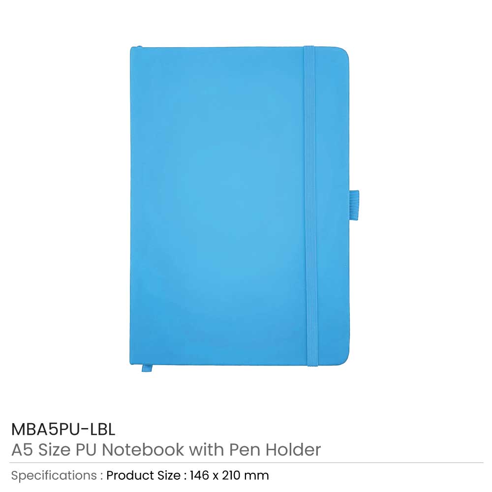 PU Notebook with Pen Holder