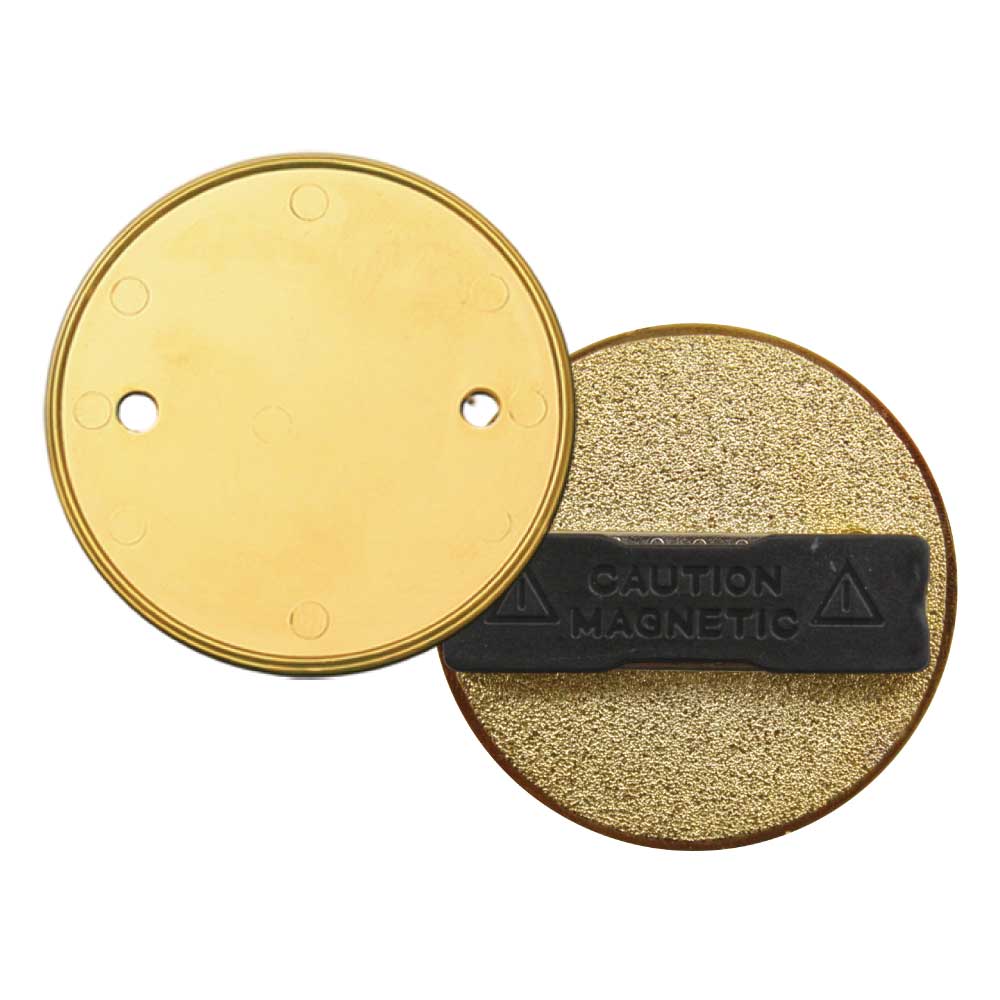 PVC Injected Round Badges