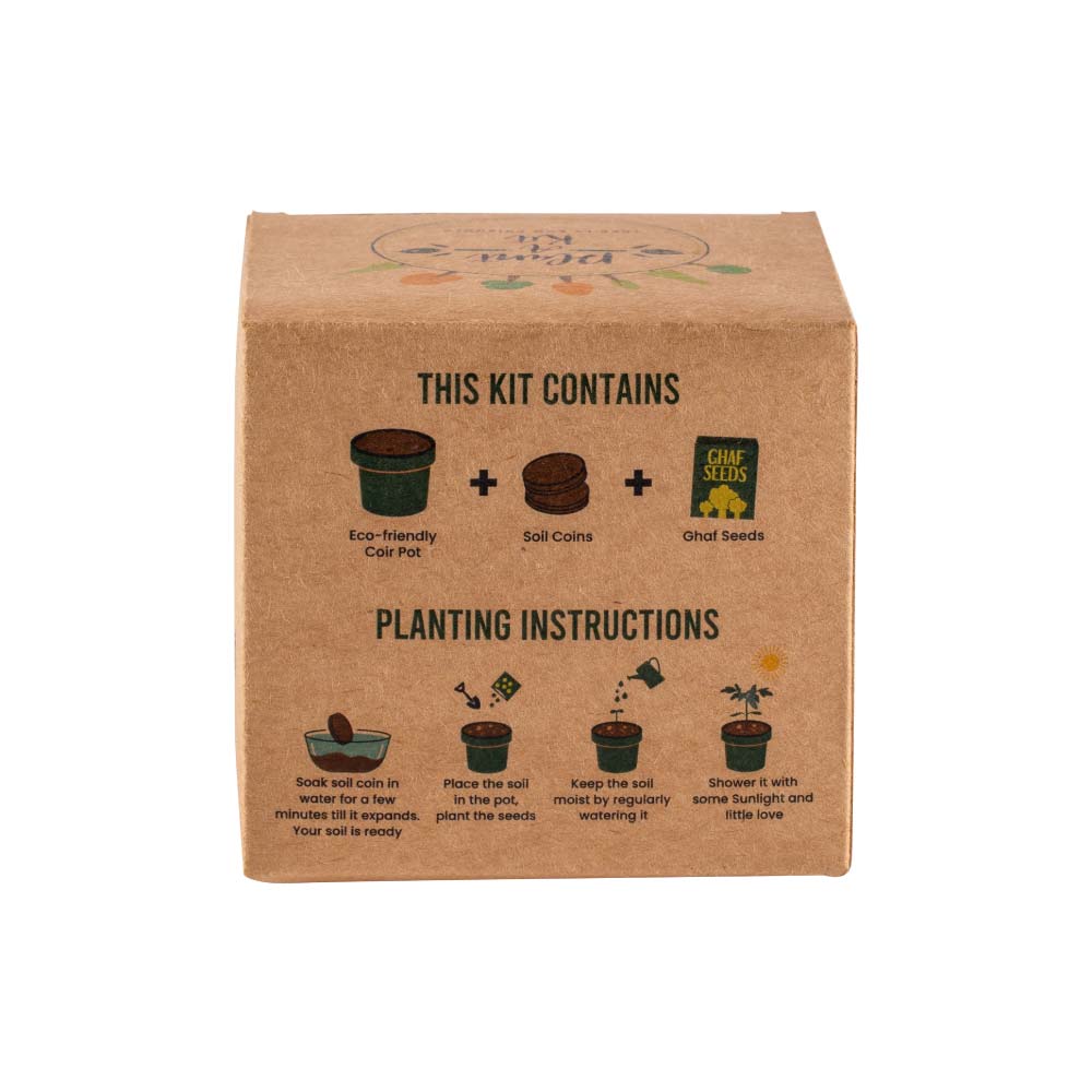 Plantable Kit with GHAF Seeds in Kraft Box