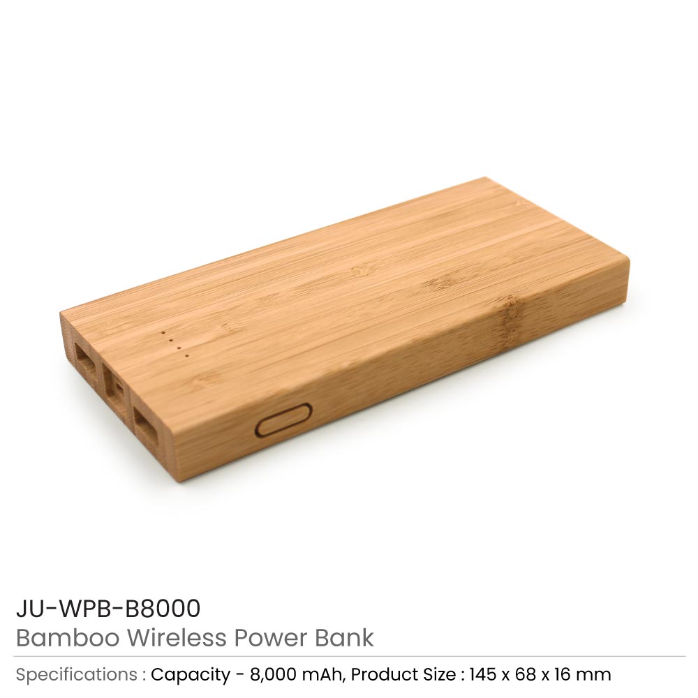 Bamboo Wireless Power Bank