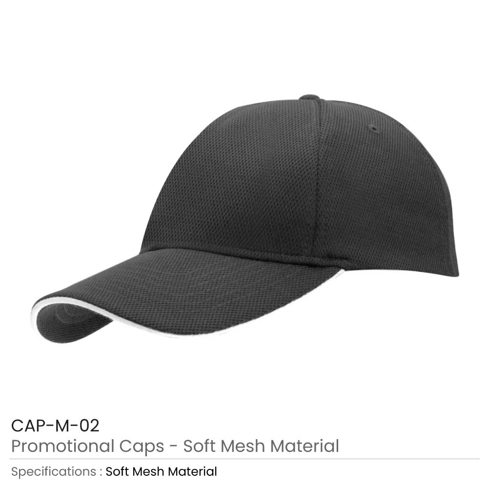 Promotional Caps Soft Mesh Material