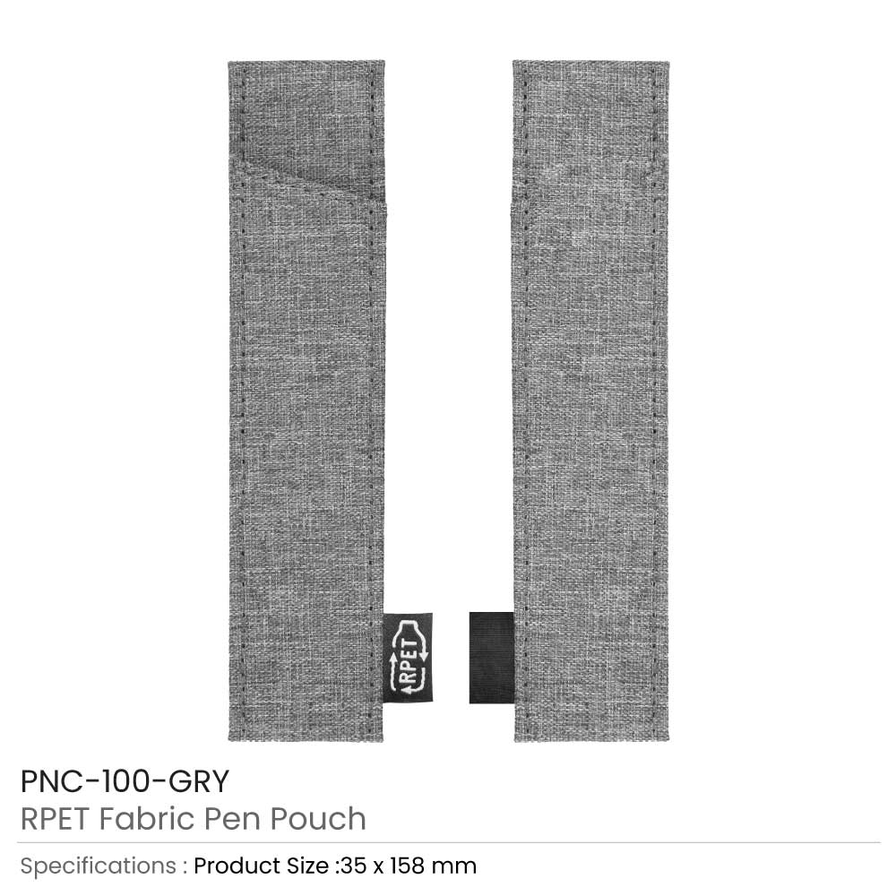 RPET Fabric Pen Pouch