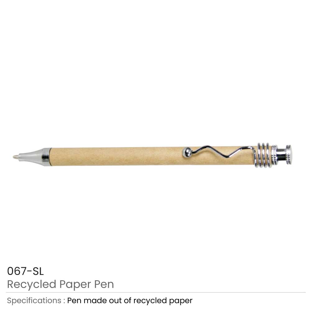 Recycle Paper Pens