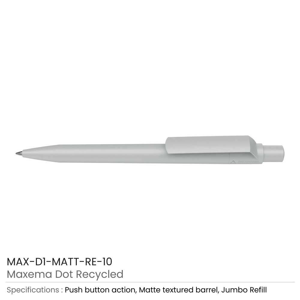 Recycled Pens Maxema Dot