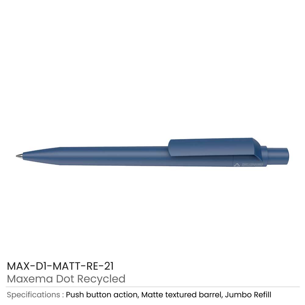 Recycled Pens Maxema Dot