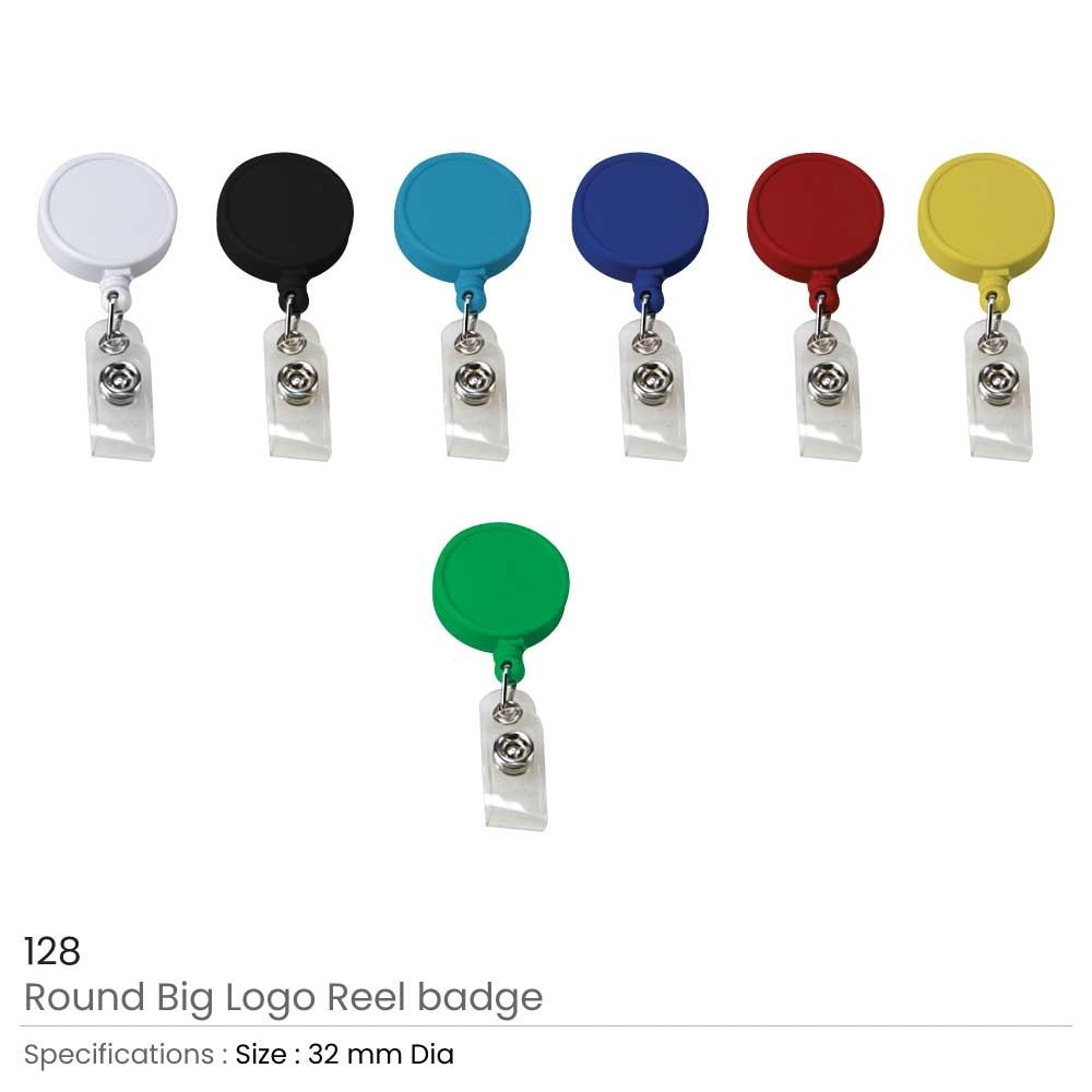 Round Logo Badge Reels