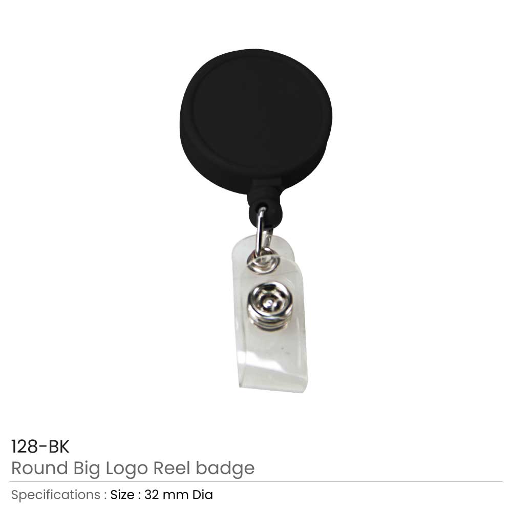 Round Logo Badge Reels