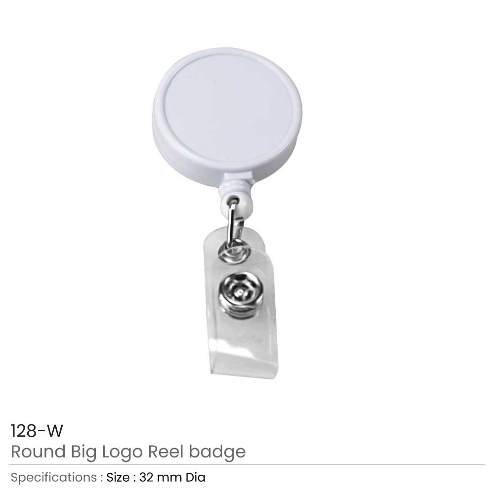 Round Logo Badge Reels