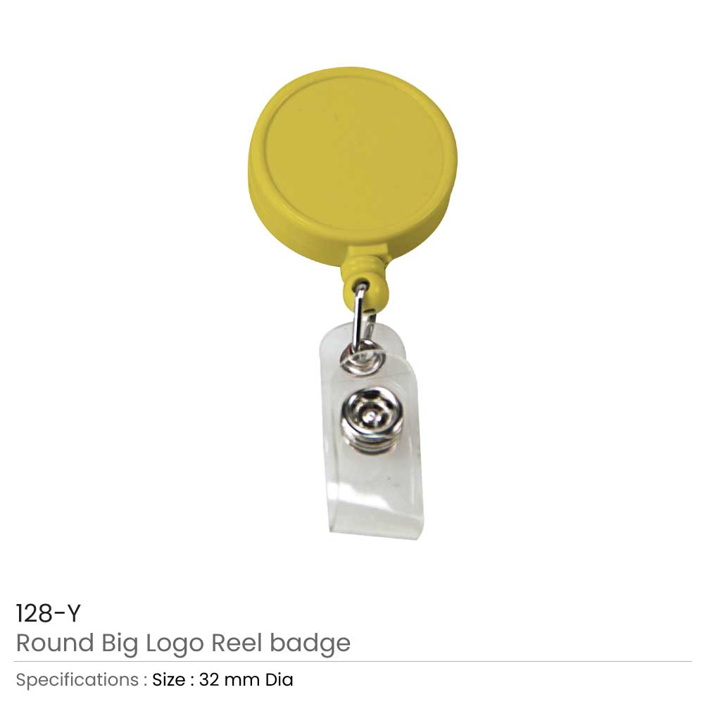 Round Logo Badge Reels