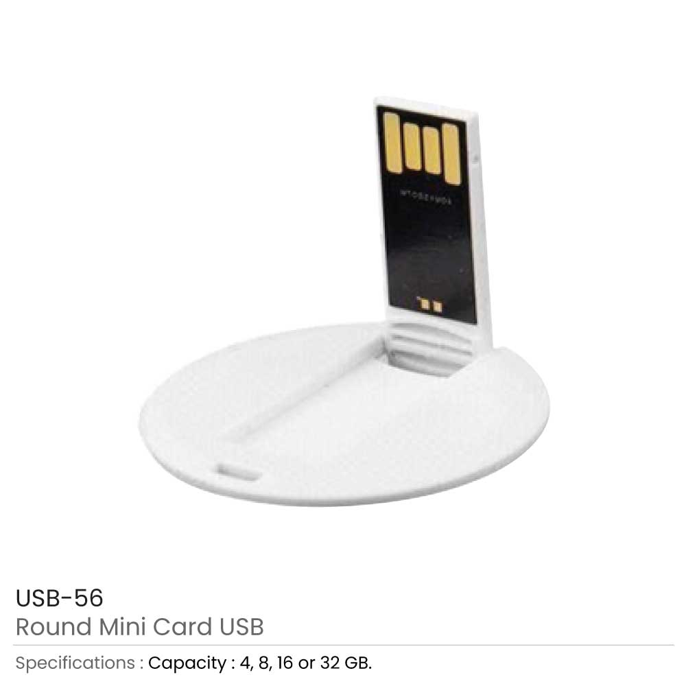 Round Mini Card USB