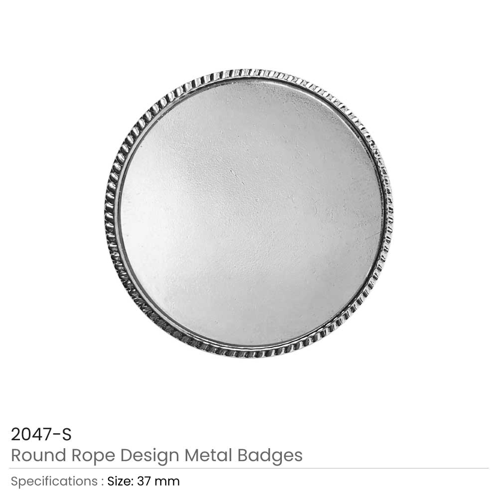 Round Rope Design Logo Badges