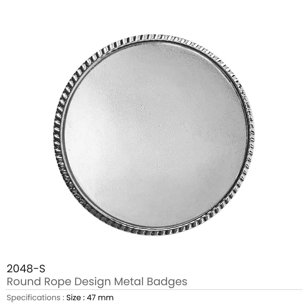 Round Rope Design Logo Badges