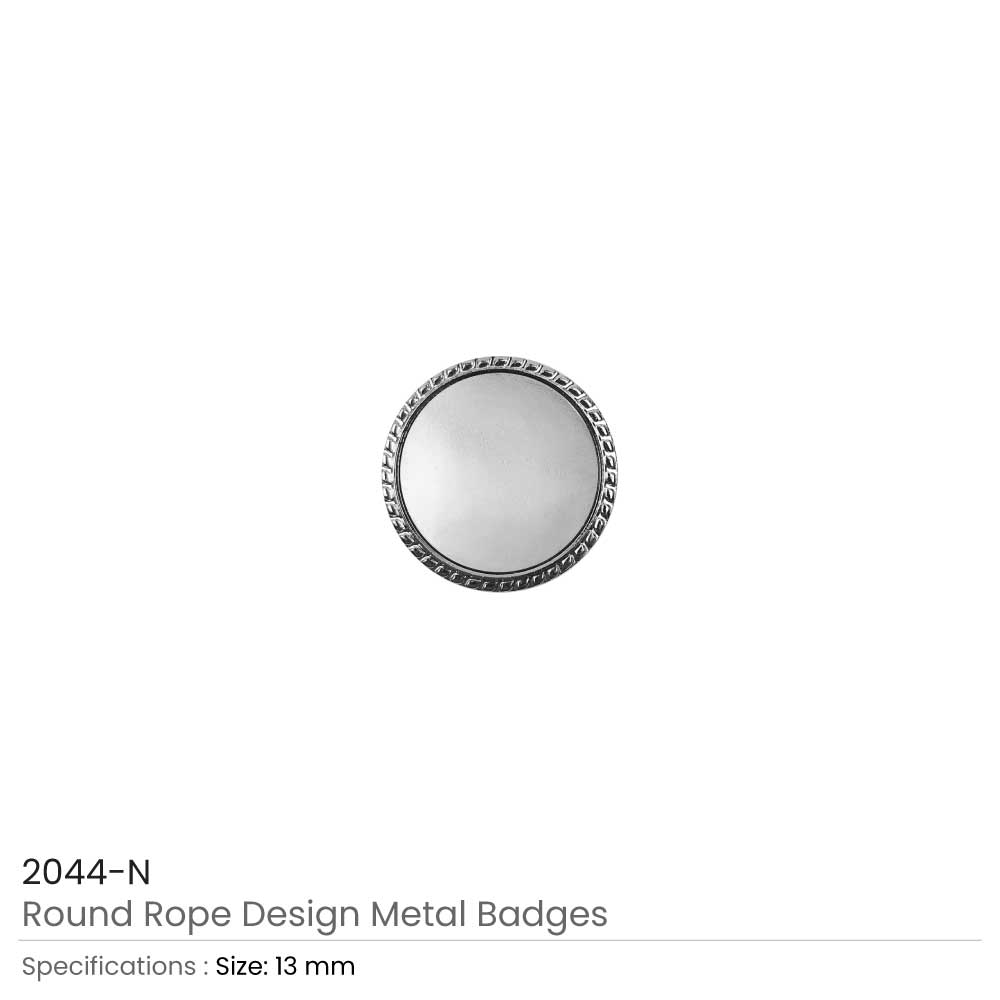 Round Rope Design Logo Badges