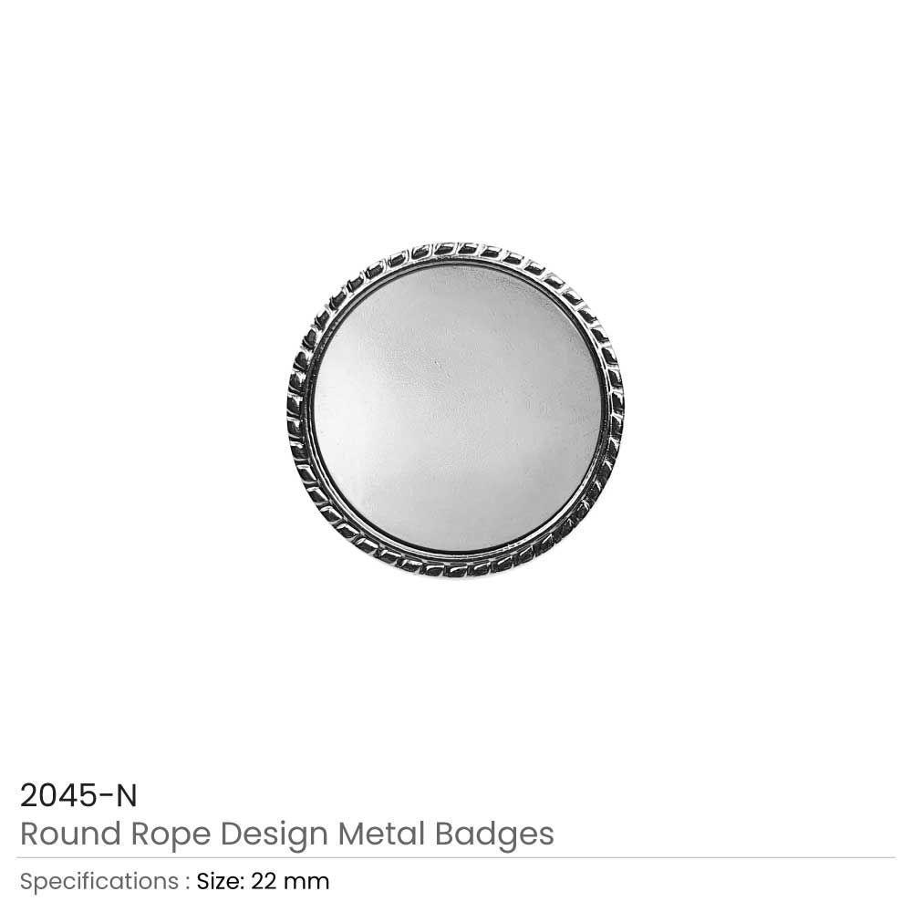 Round Rope Design Logo Badges