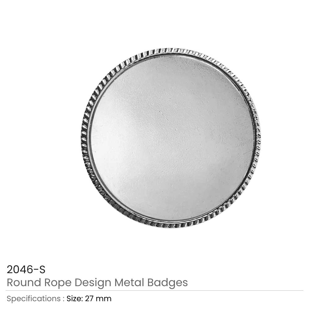 Round Rope Design Logo Badges