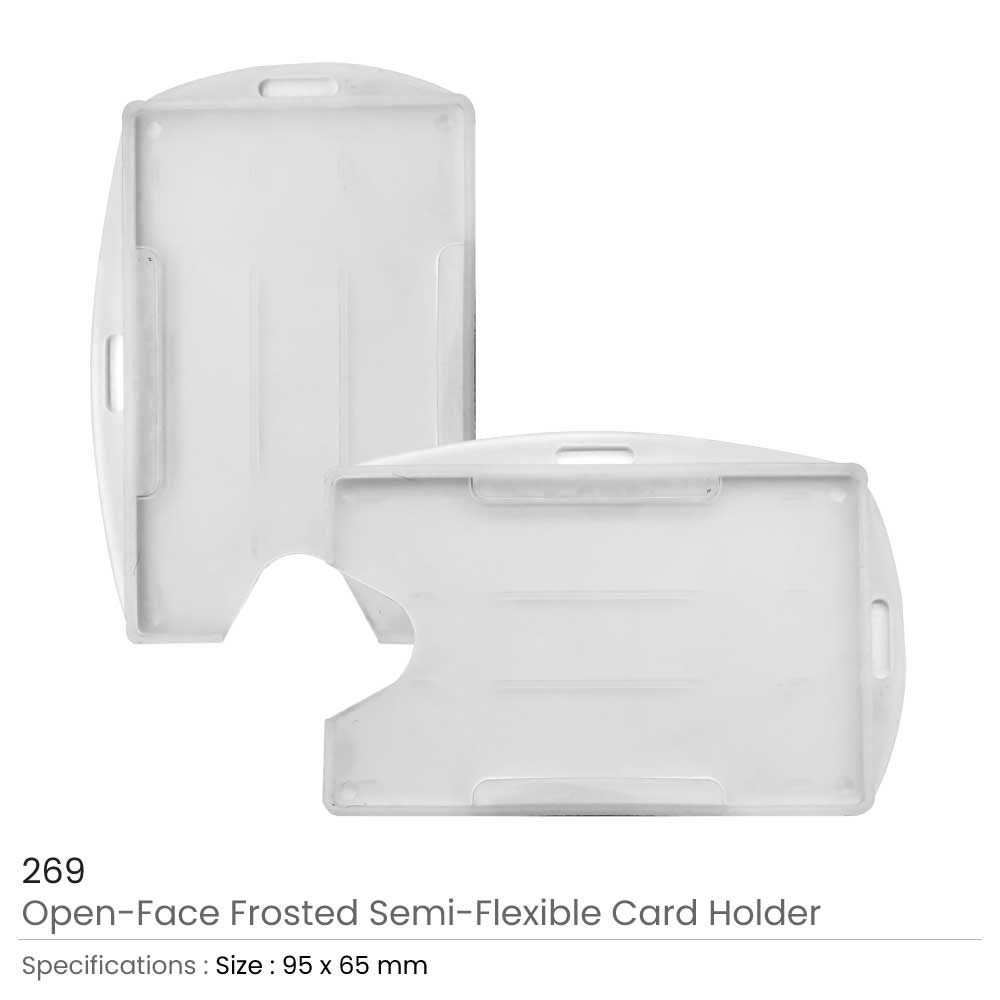 Semi Flexible ID Card Holder