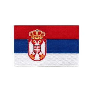 Serbia Flag Patch