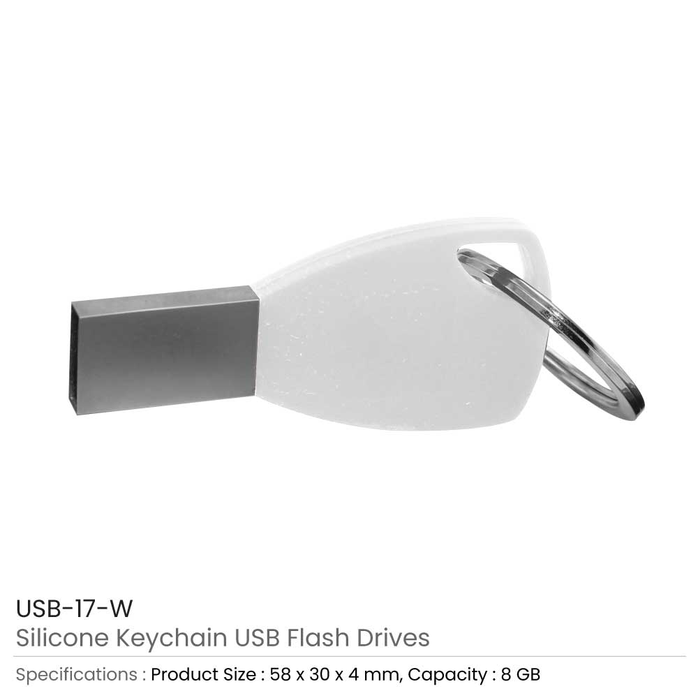 Silicone Keychain USB Flash 8GB