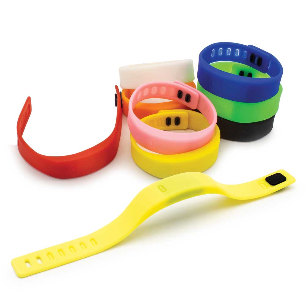 Silicone Wristbands with Digital Watch