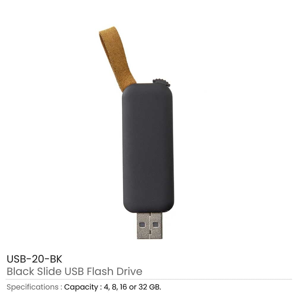 Slide Button USB Flash