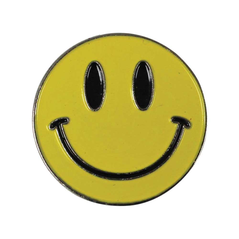 Smiley Metal Badges