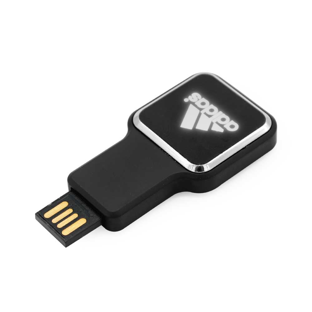 Square Light Up Logo USB