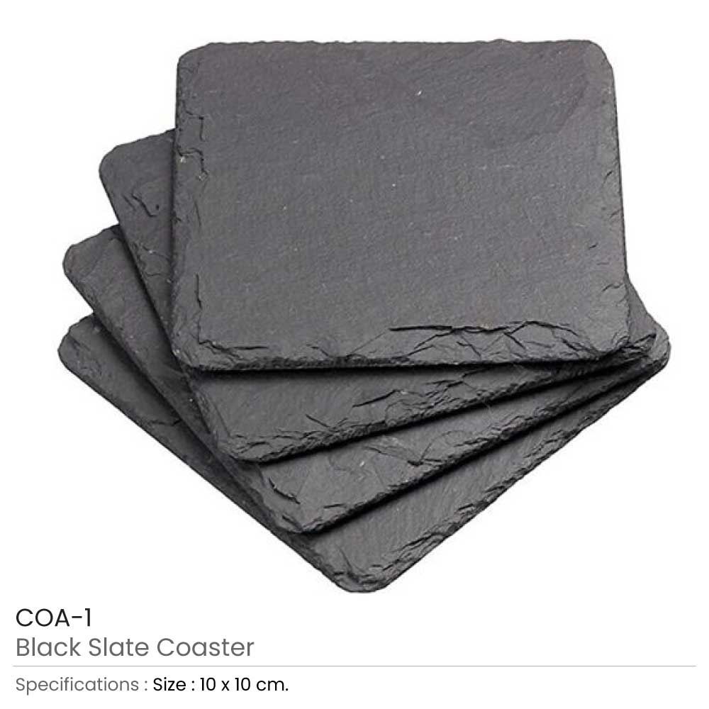 Square Slate Coaster