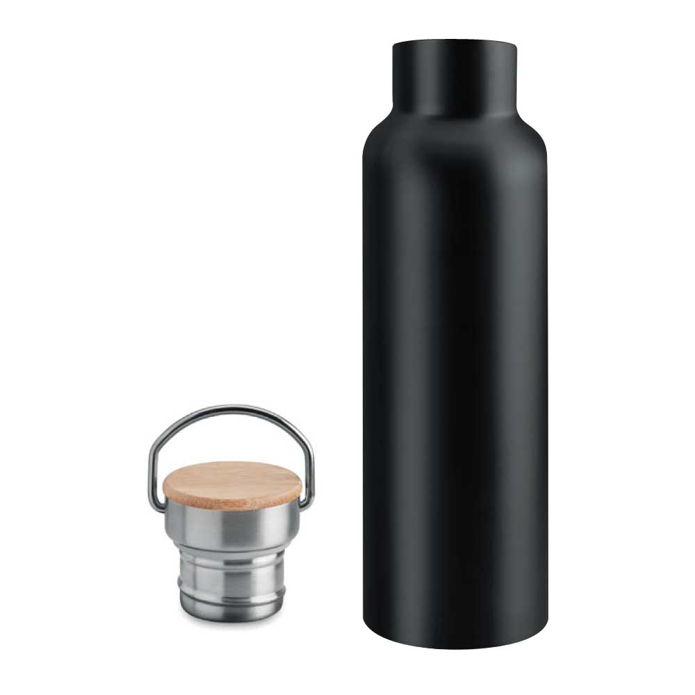 Stainless Steel Bamboo Flask