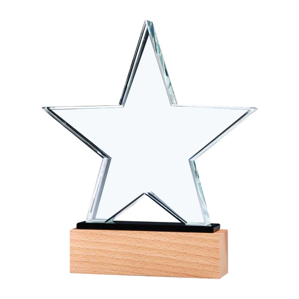 Star Shaped Crystal Awards