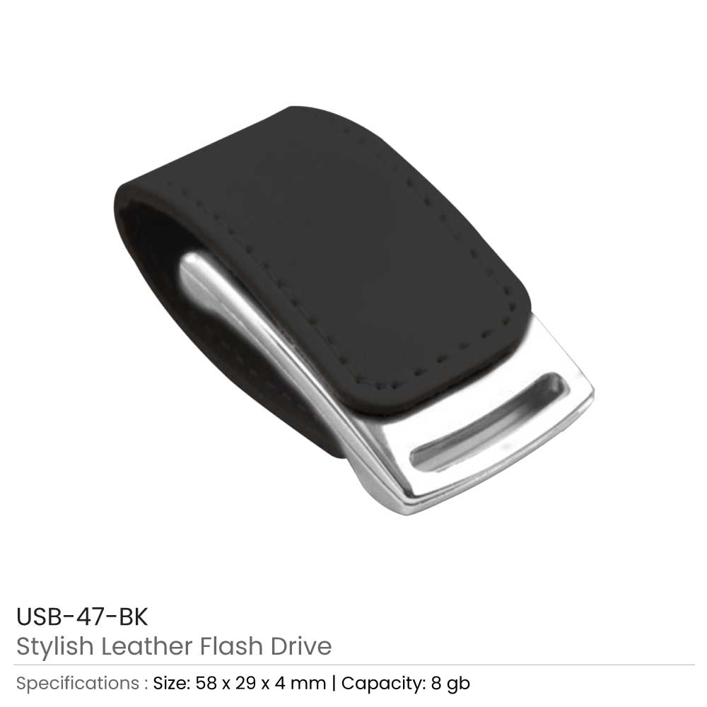 Stylish Leather USB Flash Drives