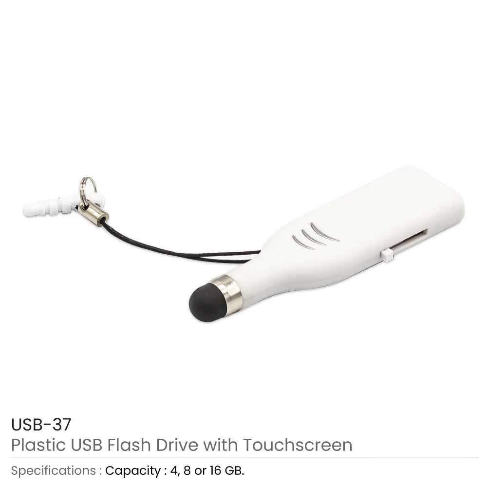 Stylus Plastic USB Flash