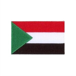 Sudan Flag Patch