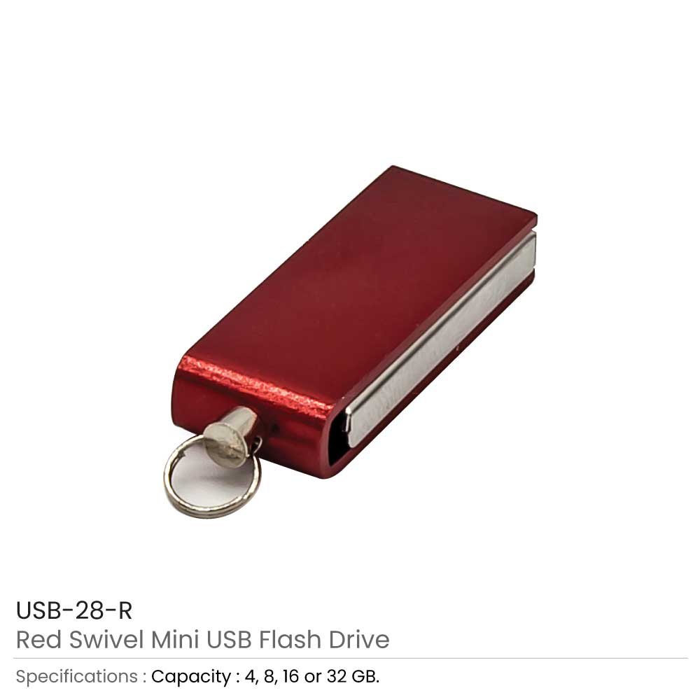 Mini Swivel USB Flash Drives