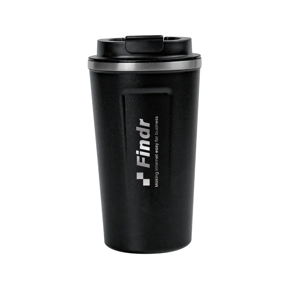 Temperature Display Black Tumblers in SS 510ml