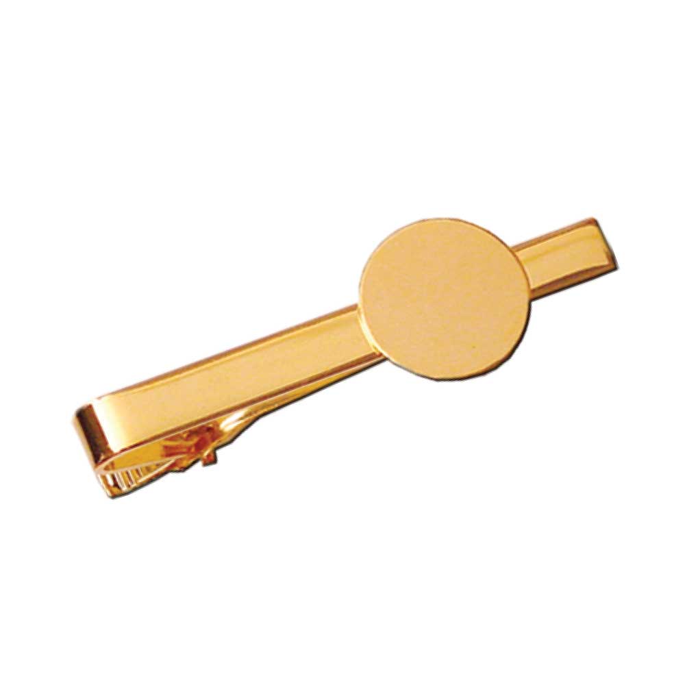 Tie Pin with Round Logo Area