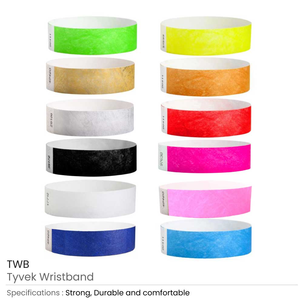 Tyvek Wristbands