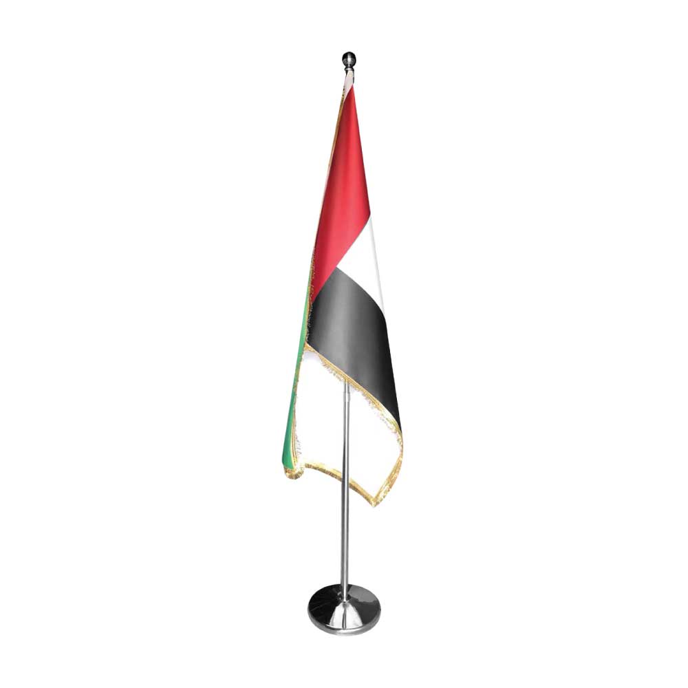 UAE Flag Large Size with Stand