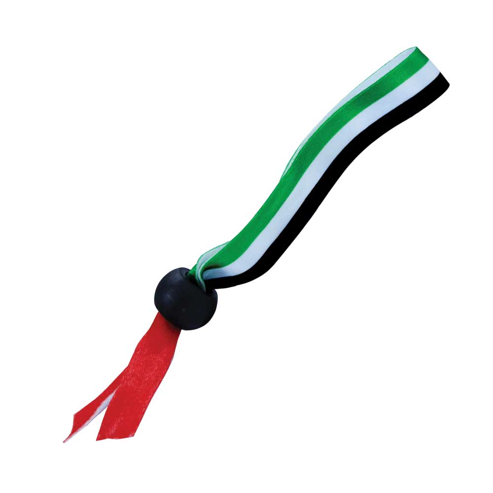 UAE Flag Ribbon Wristbands