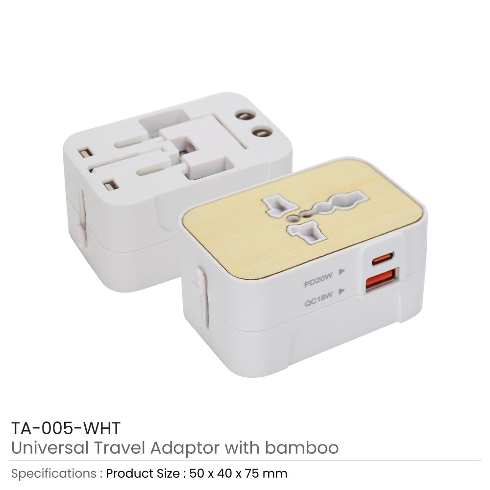 Fast Charging Universal Travel Adaptors 20W