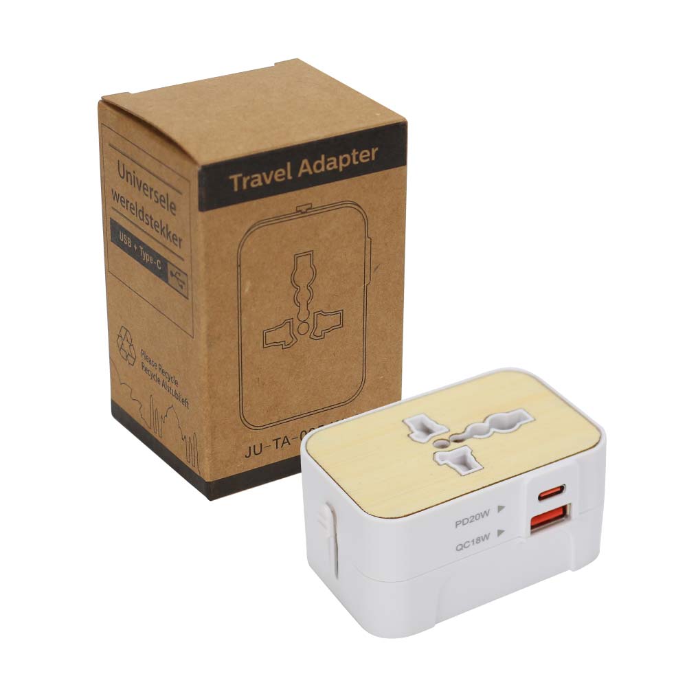 Fast Charging Universal Travel Adaptors 20W