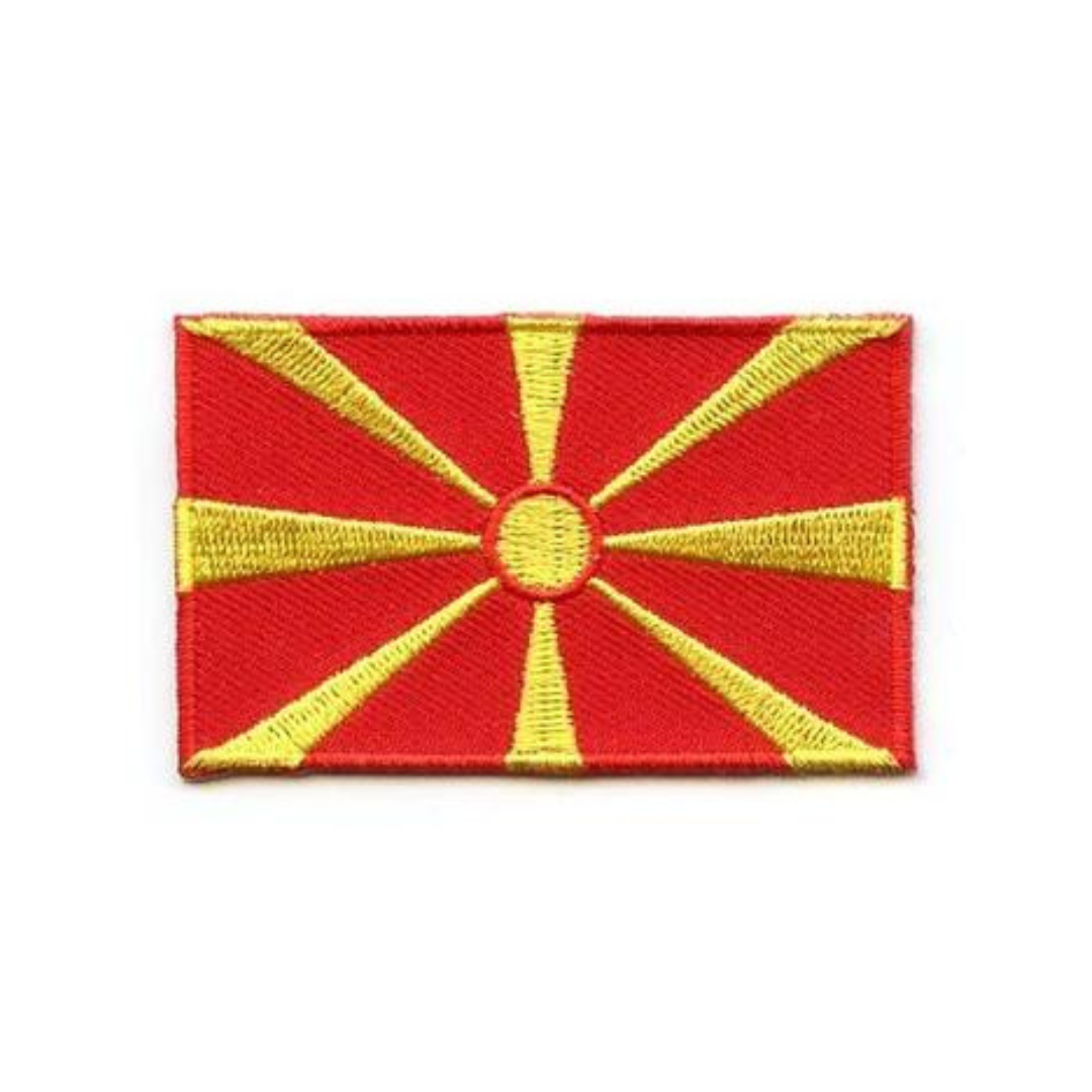 Macedonia Flag Patch