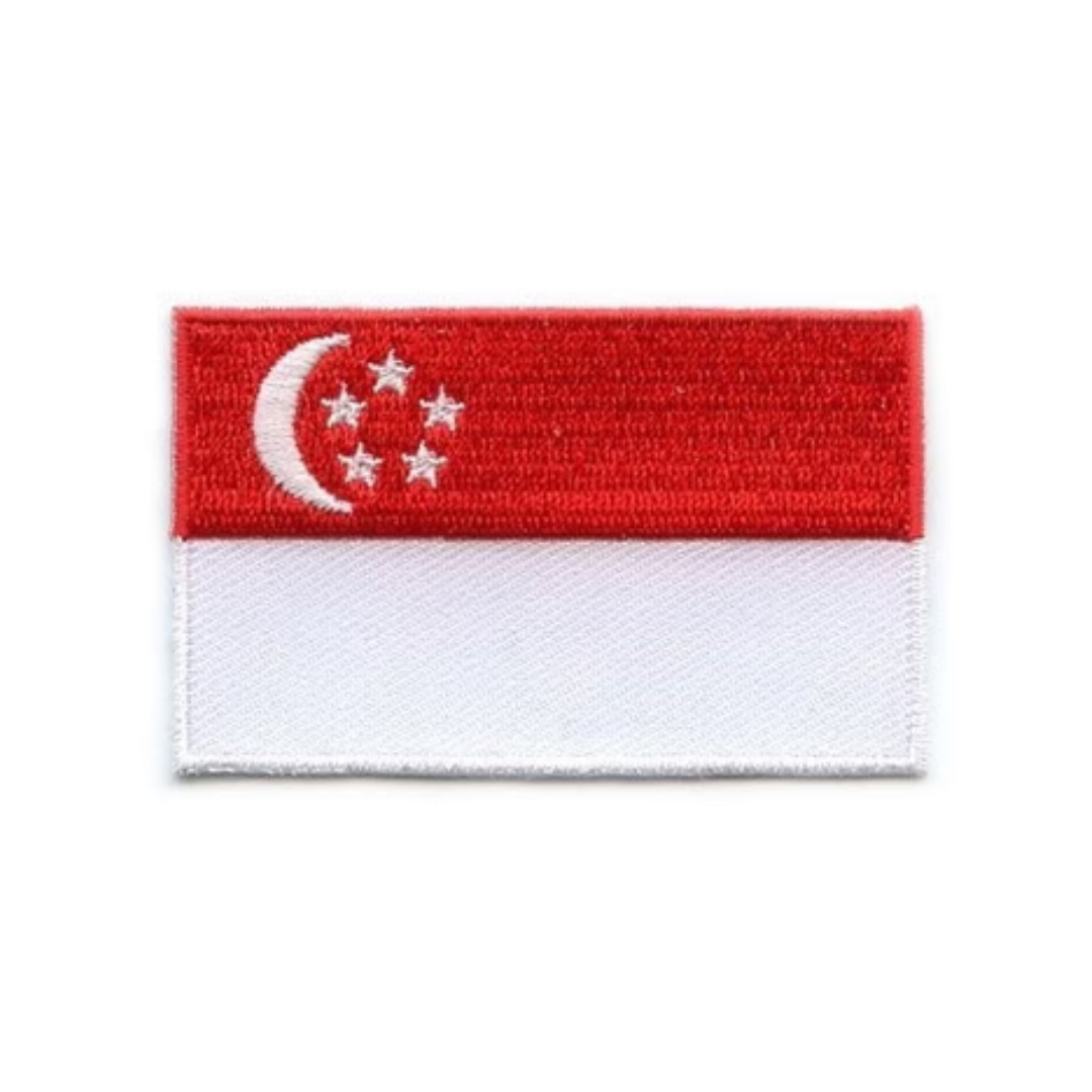 Singapore Flag Patch