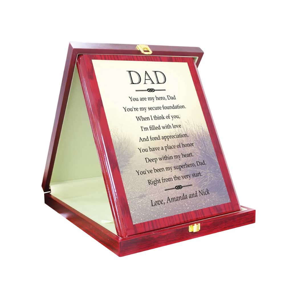 Wooden Plaques Vertical with Box