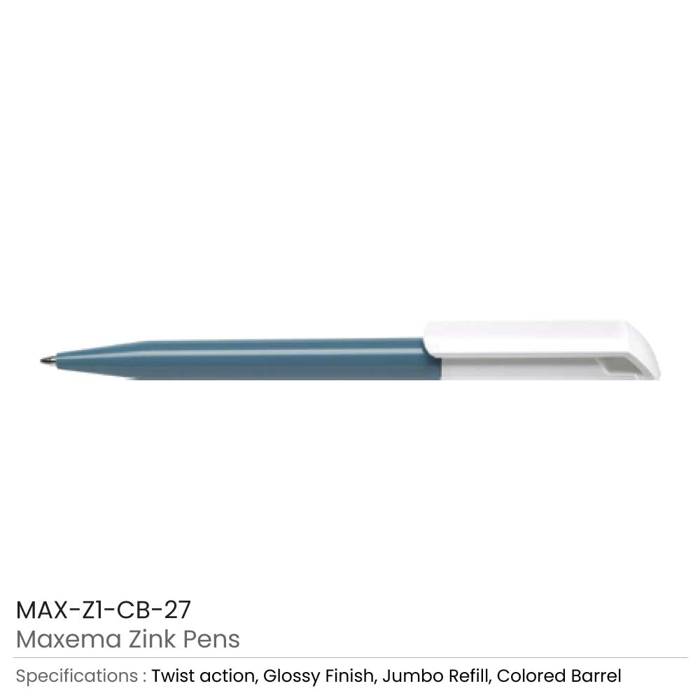 Maxema Zink Pens Colored Barrel