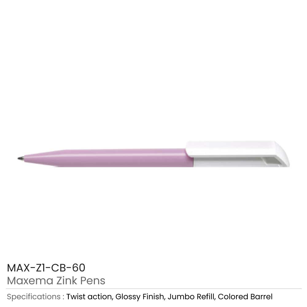 Maxema Zink Pens Colored Barrel